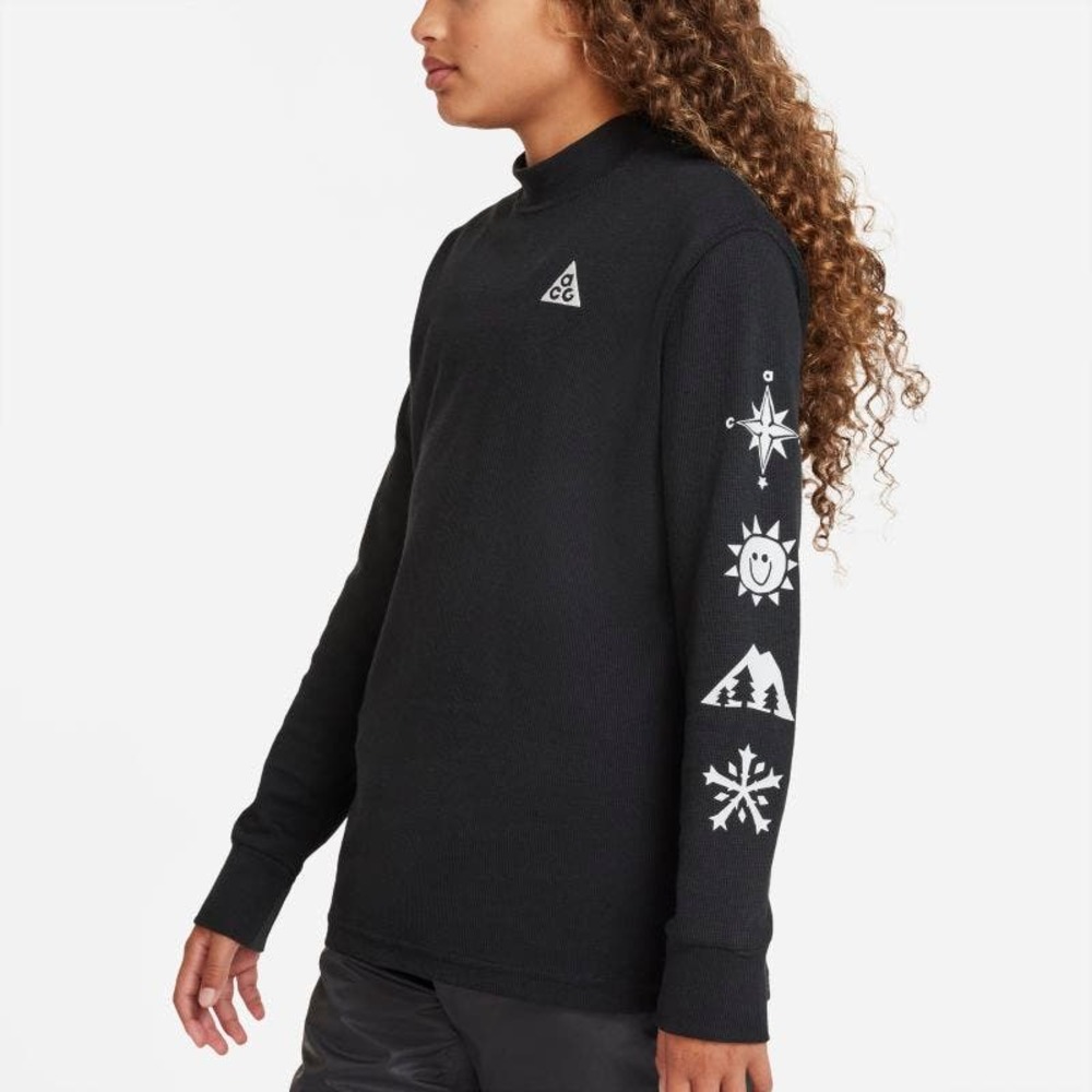 Nike ACG Dri-Fit Long Sleeve Waffle Thermal Shirt Big Kids X-Large DR6150-010